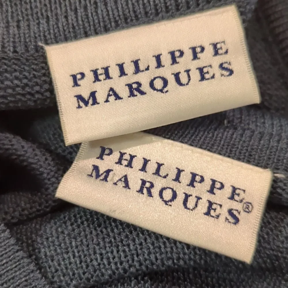 Vintage Philippe Marques women's green sweater set size 10‎